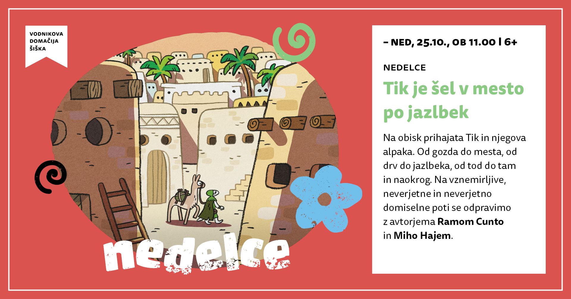 Nedelce: Tik je šel v mesto po jazlbek