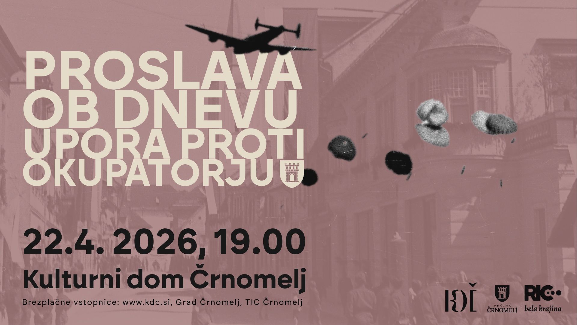 Občinska proslava ob dnevu upora proti okupatorju