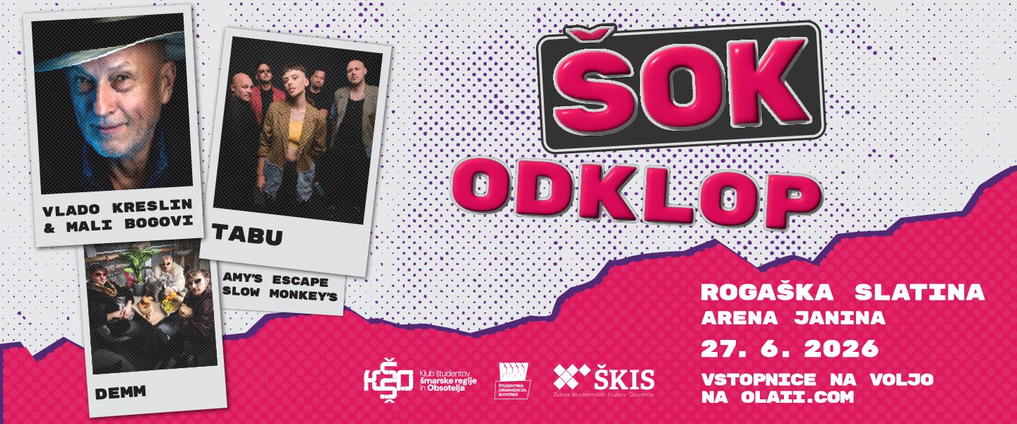 ŠOK ODKLOP: Vlado Kreslin in Mali bogovi, Tabu, Demm