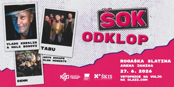 ŠOK ODKLOP: Vlado Kreslin in Mali bogovi, Tabu, Demm