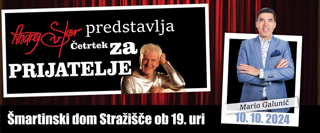 Četrtek Za Prijatelje (drugi) - Mario Galunič, pogovorno-glasbeni večer