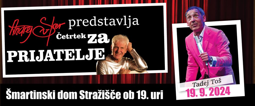 Četrtek Za Prijatelje (prvi) - Tadej Toš, stand-up