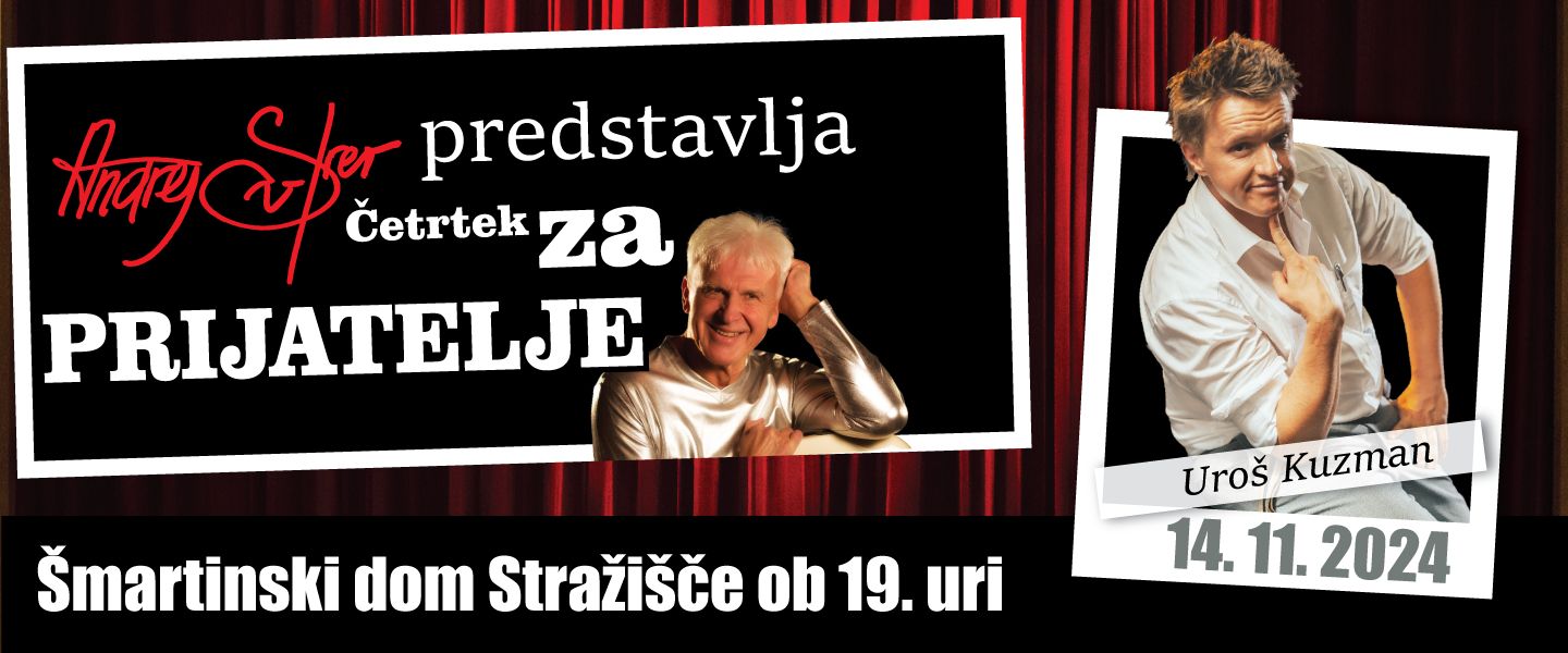 Četrtek Za Prijatelje (tretji) - Uroš Kuzman, monokomedija