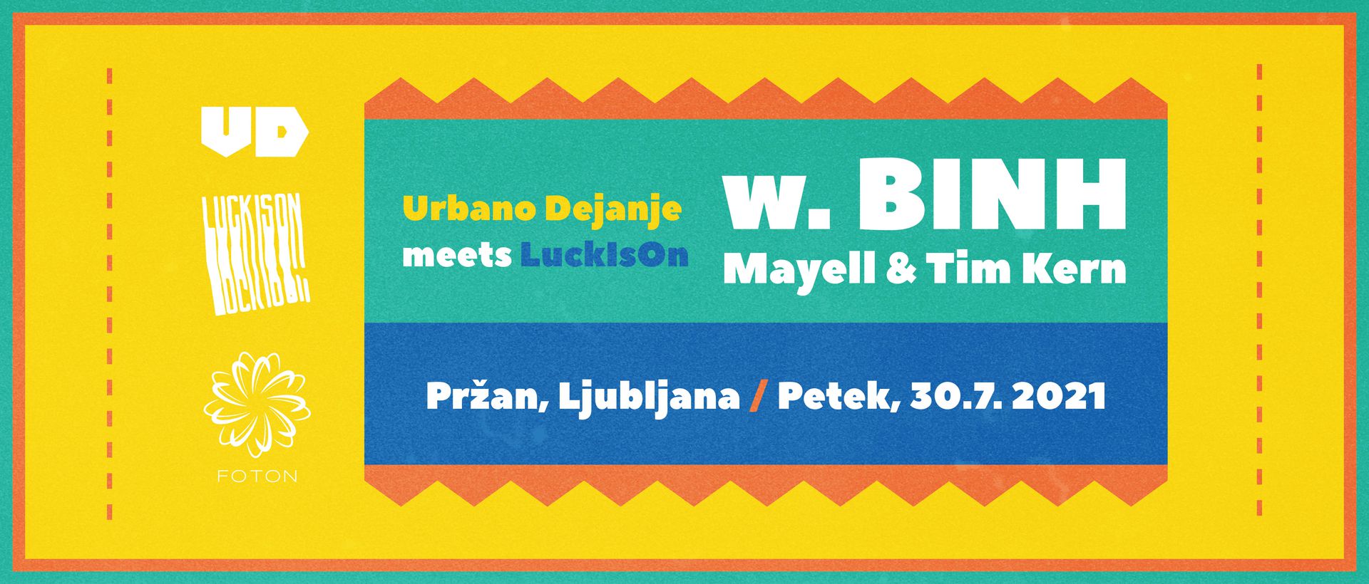 Urbano Dejanje meets LuckIsOn w. BINH, Mayell & Tim Kern