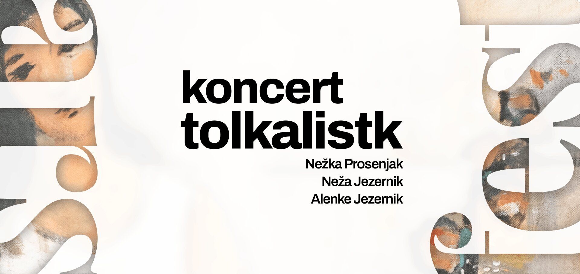 Ars fest 2026 - Koncert tolkalistk Nežke Prosenjak, Alenke Jezernik in Neže Jezernik z gosti