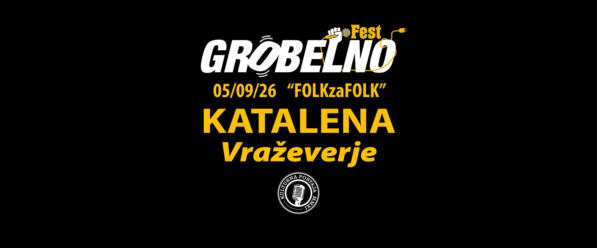 GrobelnoFEST 2026 / KATALENA, Vraževerje /