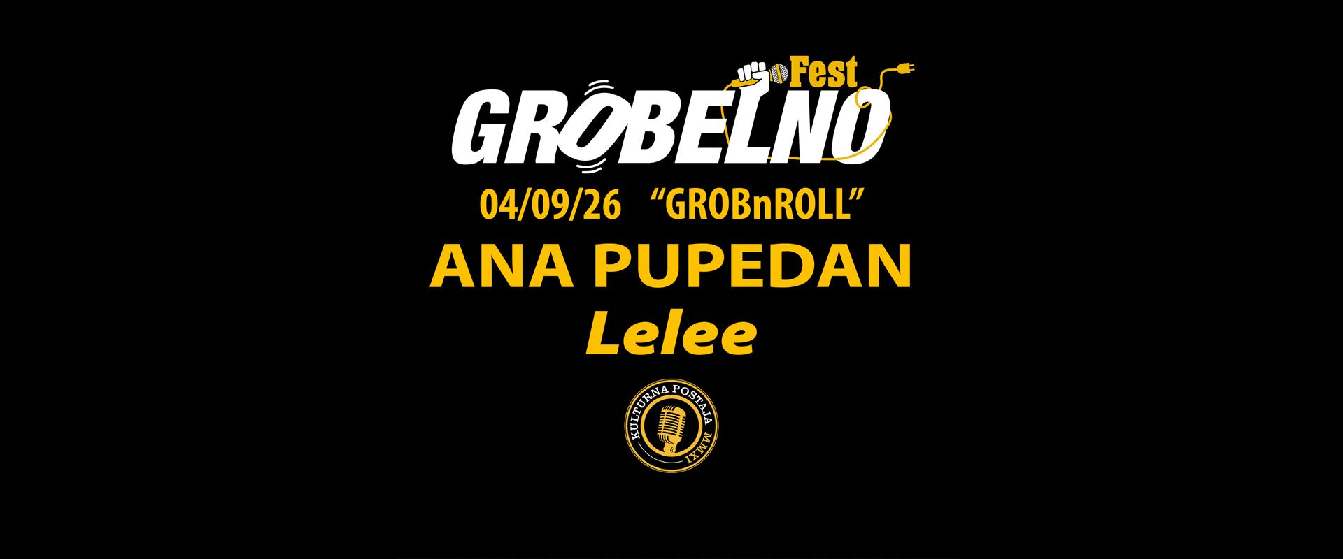 GrobelnoFEST 2026 / ANA PUPEDAN, Lelee /