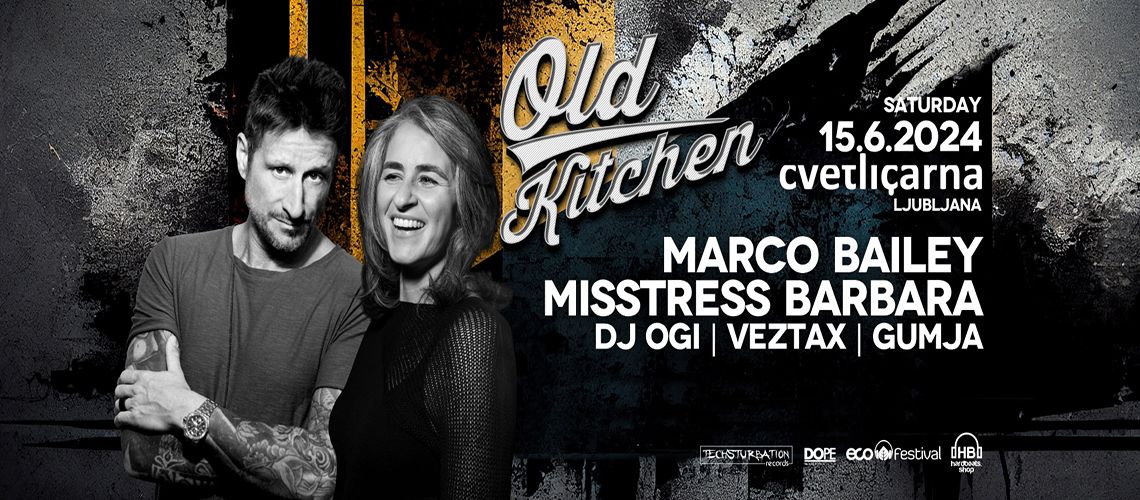 OLD KITCHEN with MARCO BAILEY & MISSTRESS BARBARA (Season closing event)