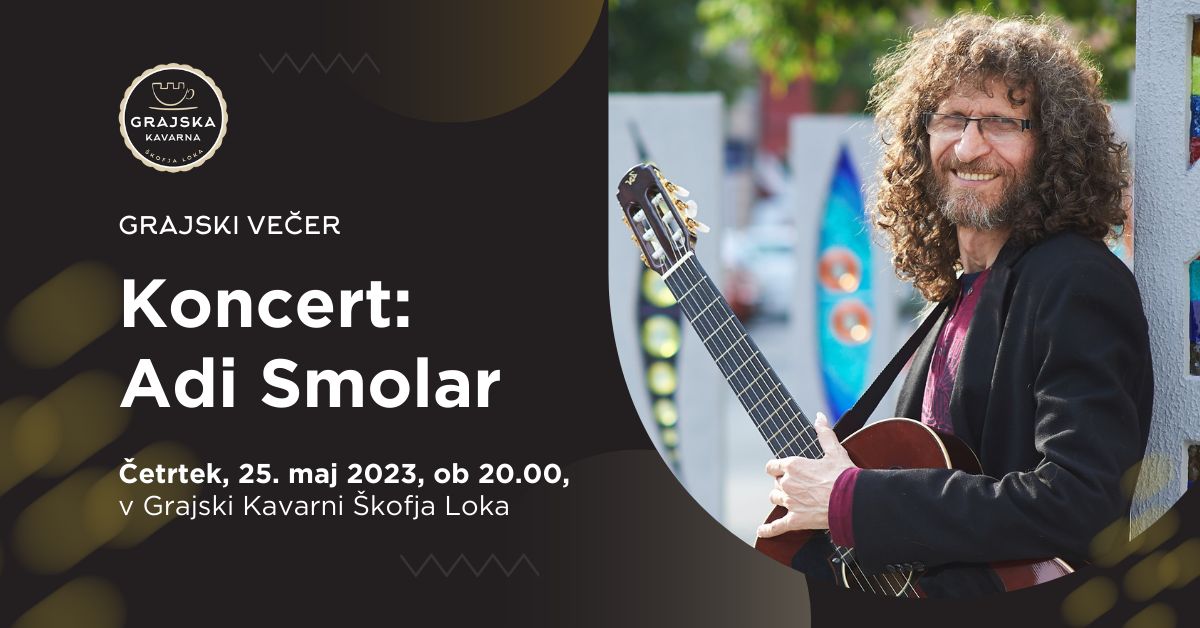 Grajski večer | Koncert: Adi Smolar