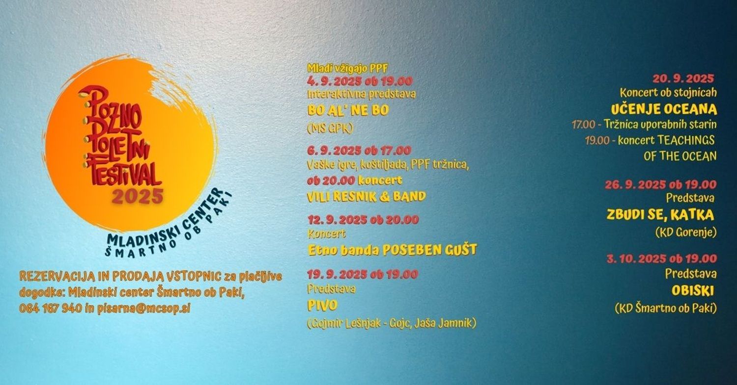 POZNOPOLETNI FESTIVAL 2025