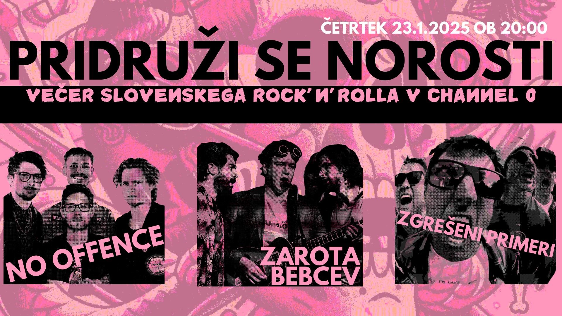 PRIDRUŽI SE NOROSTI: Zarota bebcev, Zgrešeni primeri & No Offence