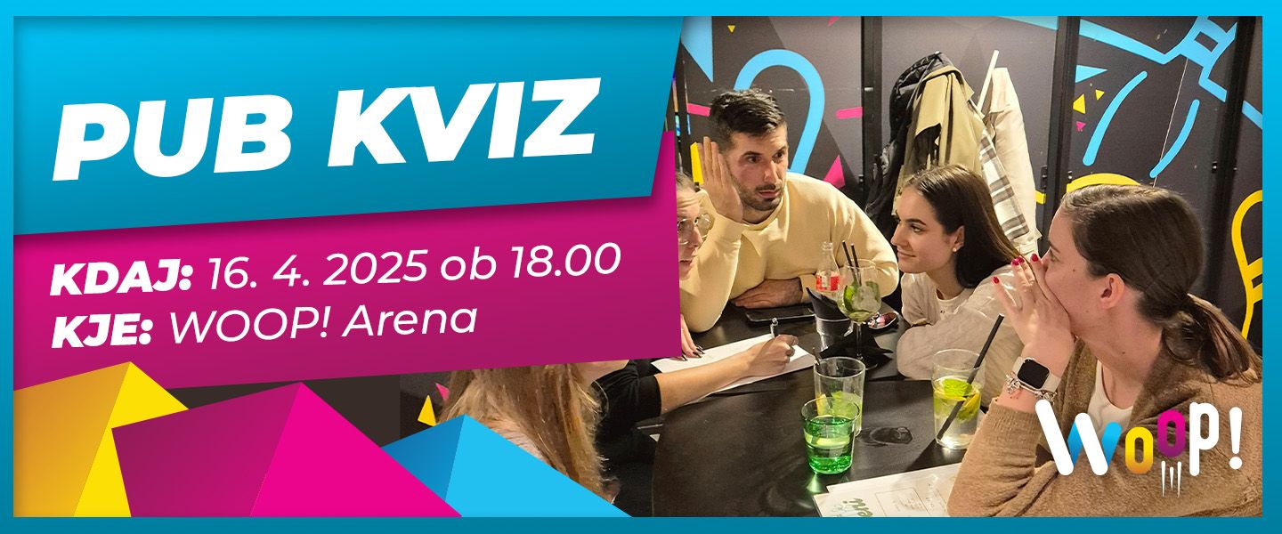 Pub Kviz @WOOP! Arena