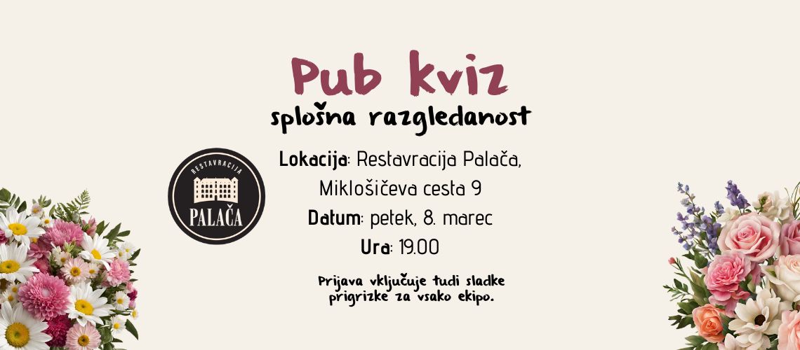 Pub kviz @Palača