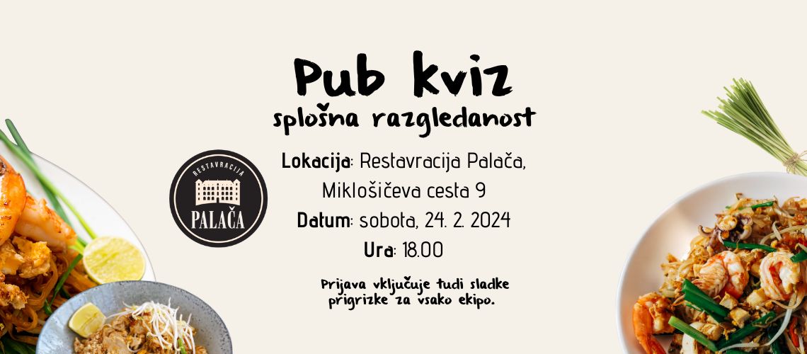 Pub kviz @Palača