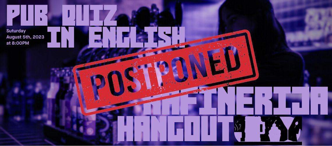 Pub Quiz @Rafinerija Cukrarna - POSTPONED