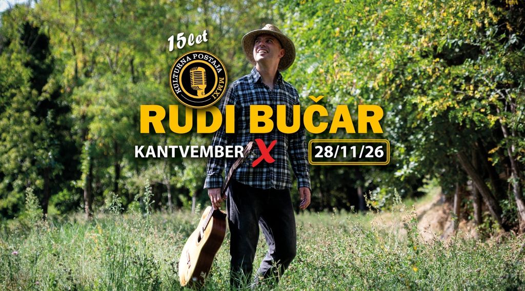 KANTVEMBER X - RUDI BUČAR (solo)