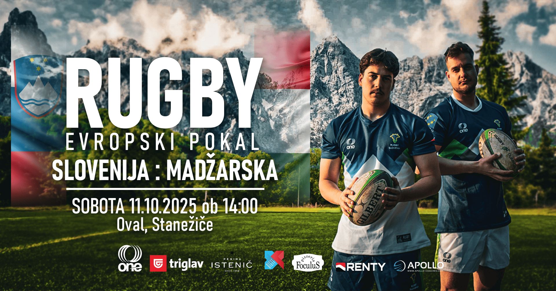 RUGBY / SLOVENIJA: Madžarska