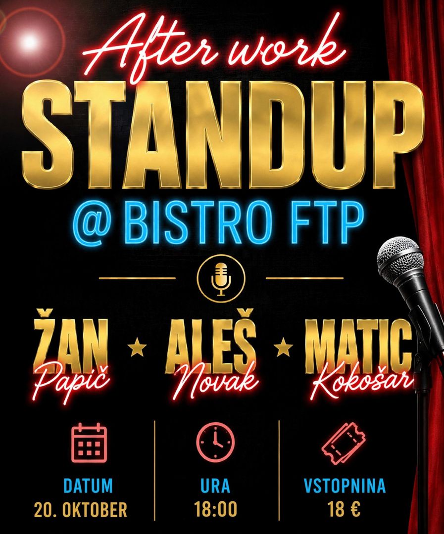 After Work STANDUP @ BISTRO FTP