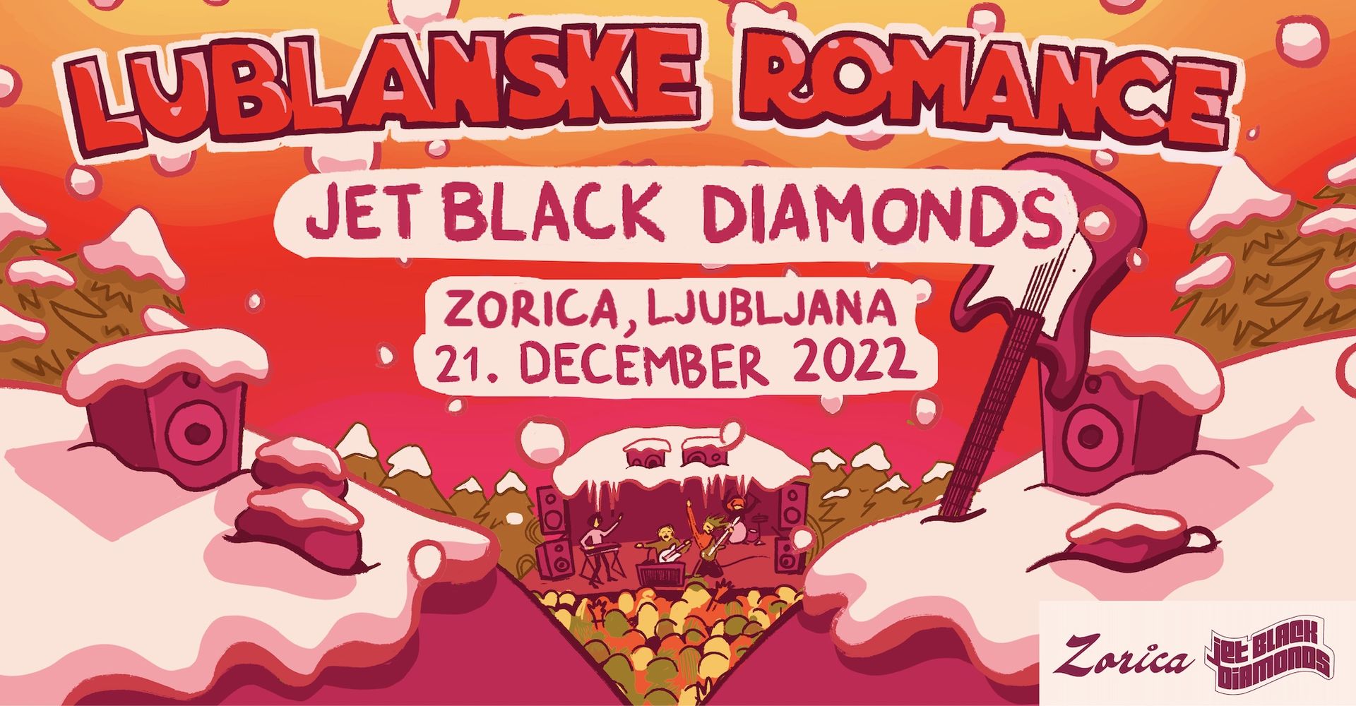 Jet Black Diamonds - Lublanske romance v Zorici
