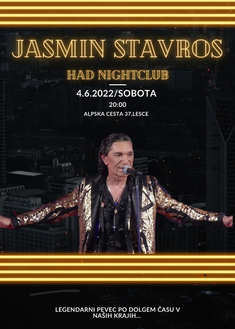 Jasmin Stavros - ODPOVEDANO