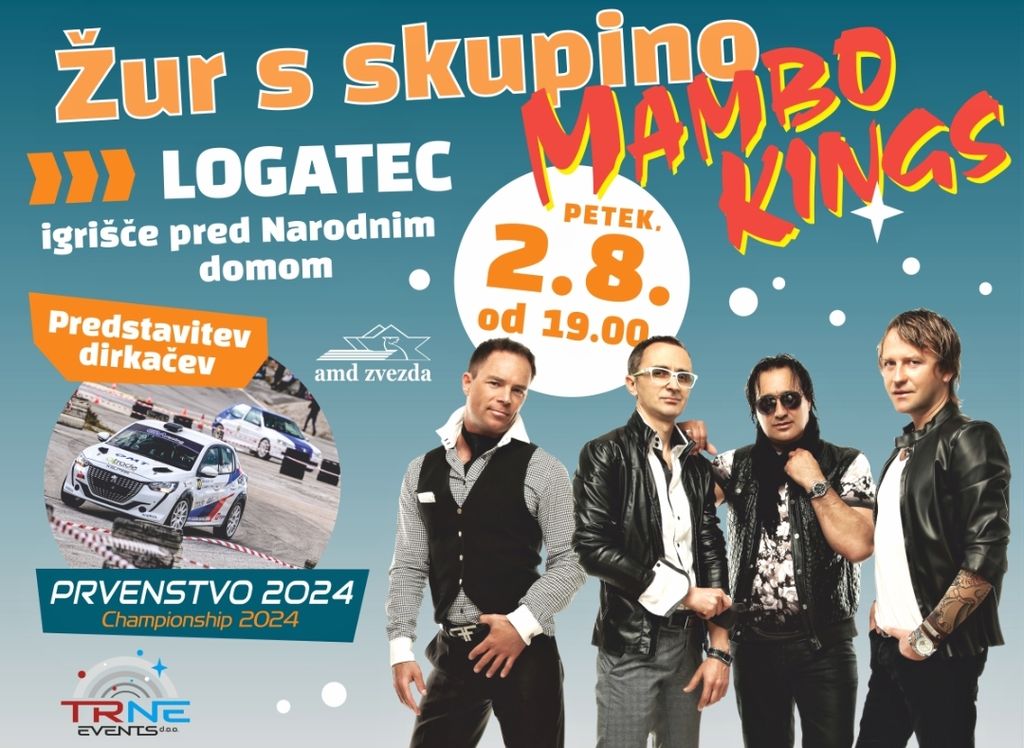 MAMBO KINGS | PREDSTAVITEV DIRKAČEV | LOGATEC