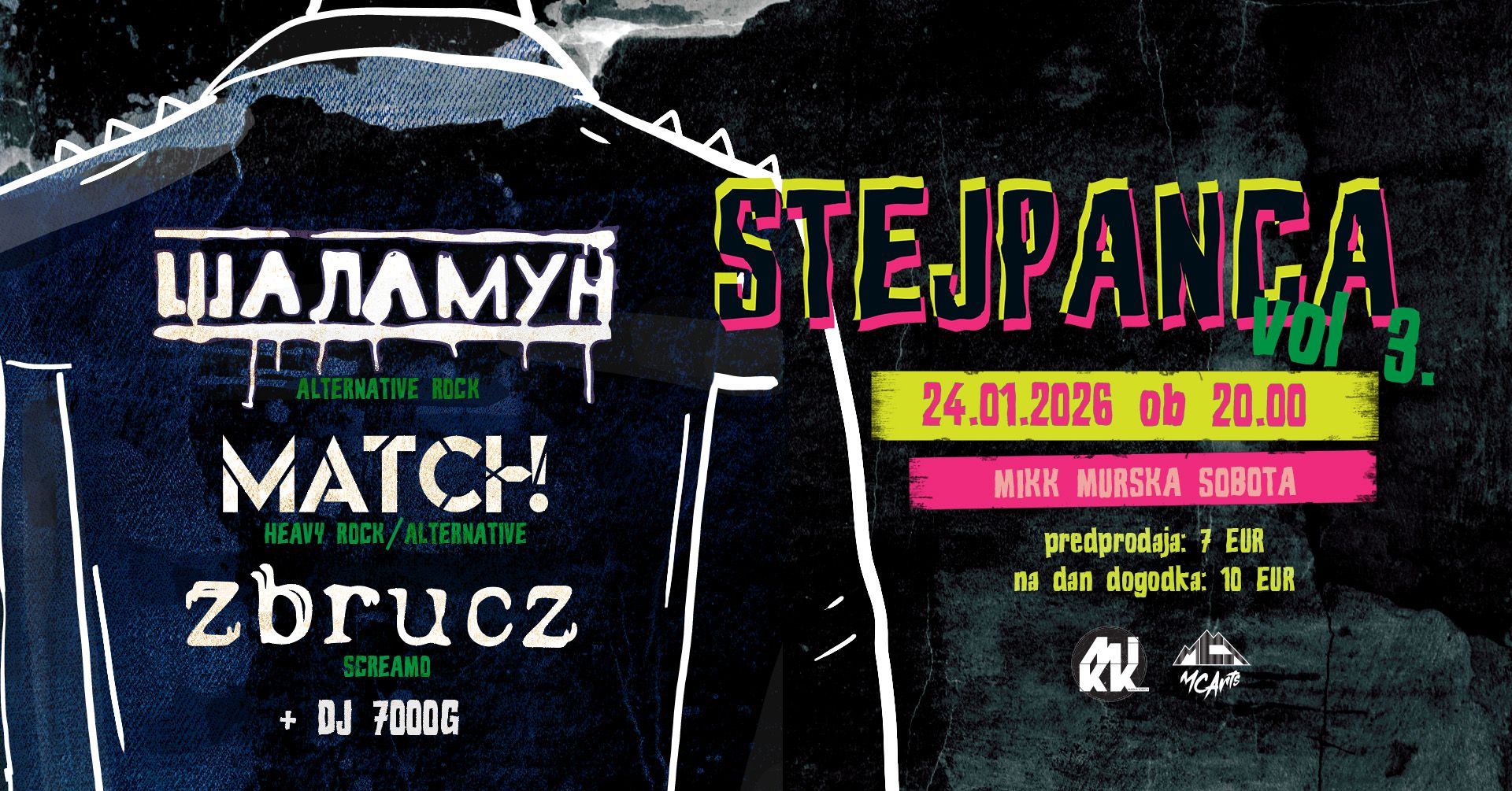 𝐒𝐓𝐄𝐉𝐏𝐀𝐍𝐂𝐀 𝐕𝐎𝐋. 3 »Koncert domače scene!«