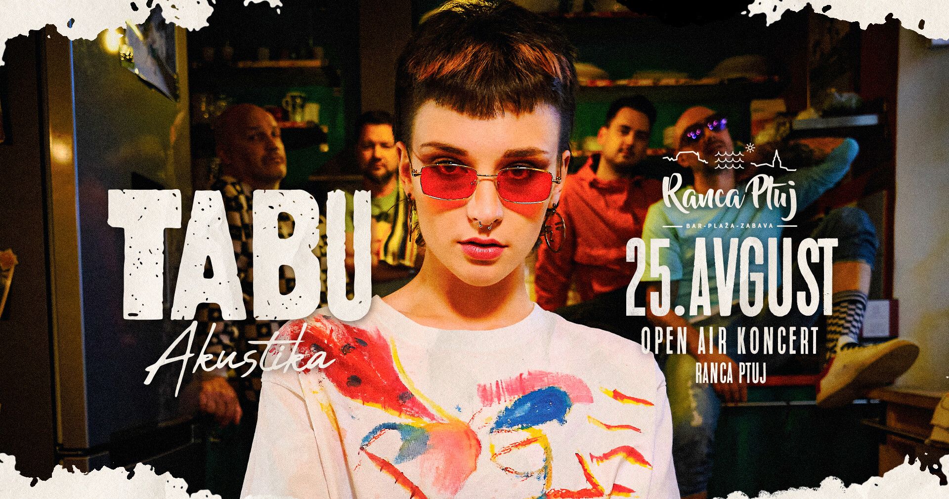 TABU akustika | Bar Ranca Ptuj • Petek 25-08-23