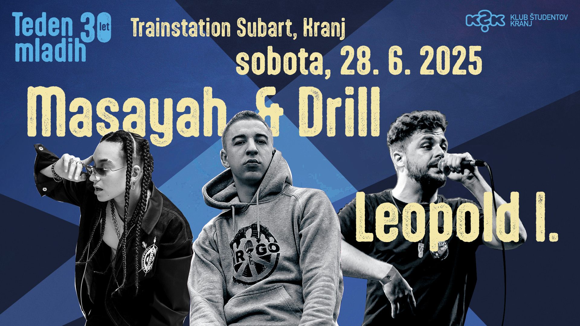 Drill & Masayah & Leopold I. - TM25 (30let) - 28. 6. 2025