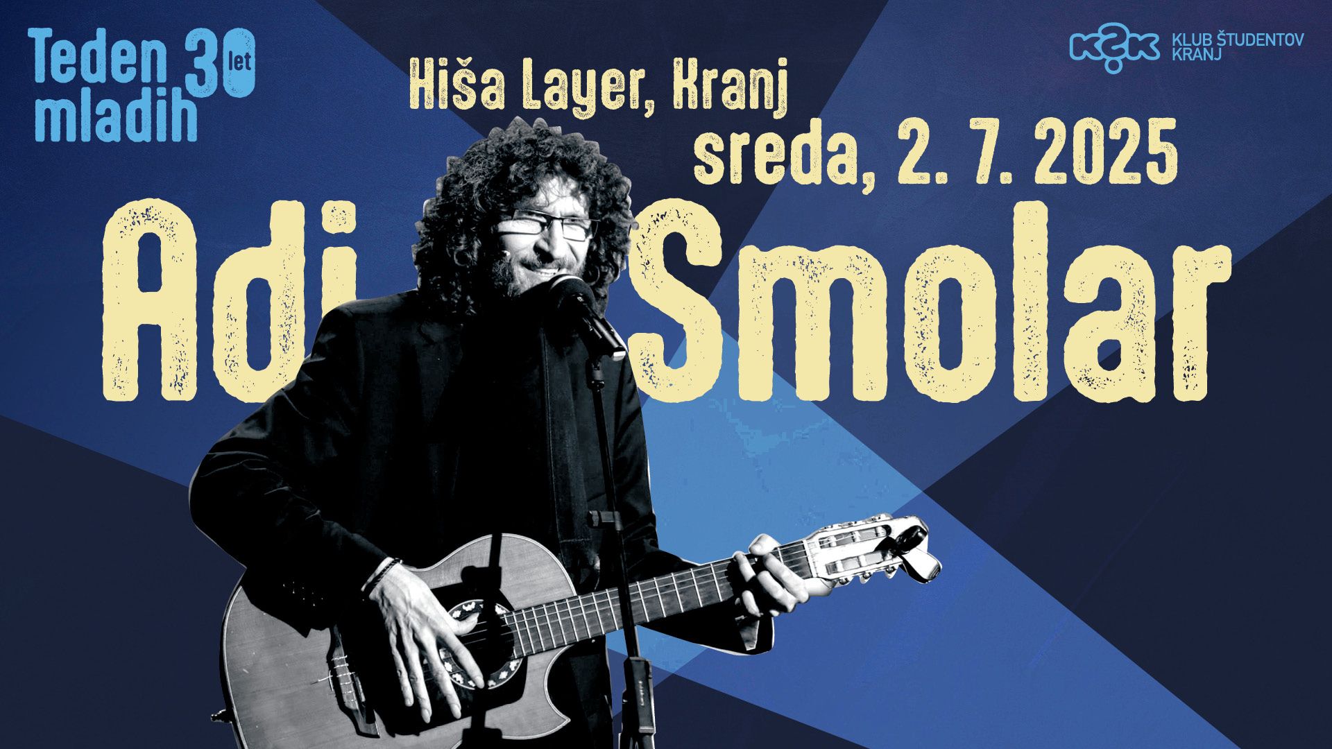 Adi Smolar - TM25 (30let) - 2. 7. 2025