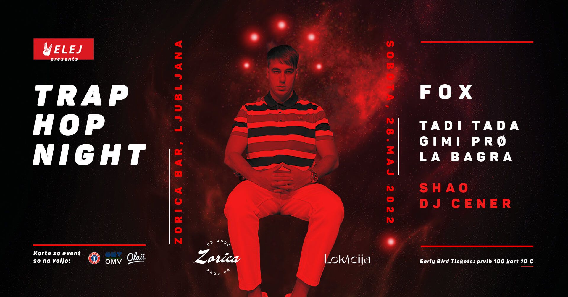 VELEJ: TRAP HOP NIGHT