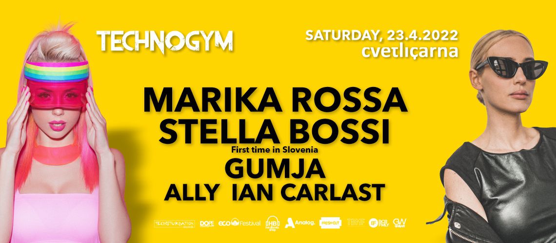 TECHNOGYM with MARIKA ROSSA & STELLA BOSSI