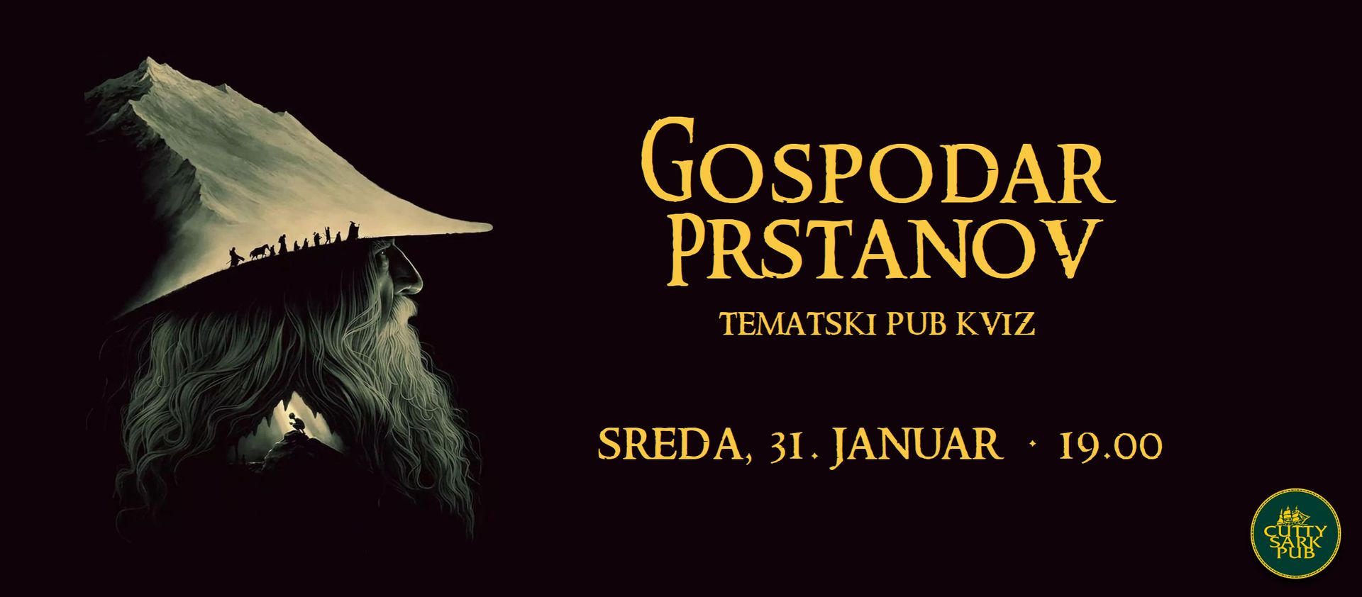 Tematski Pub Kviz - Gospodar prstanov