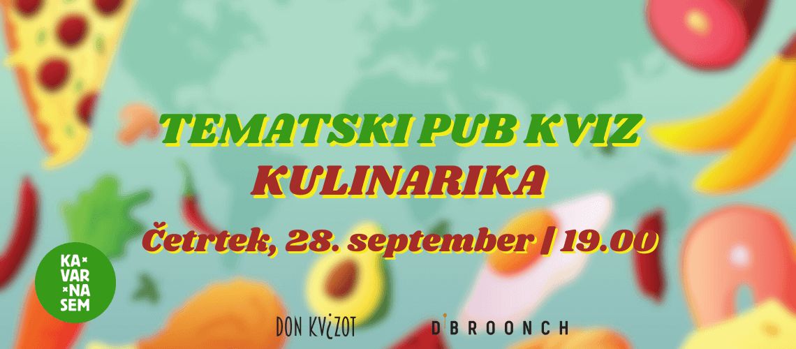 Tematski Pub Kviz - Kulinarika