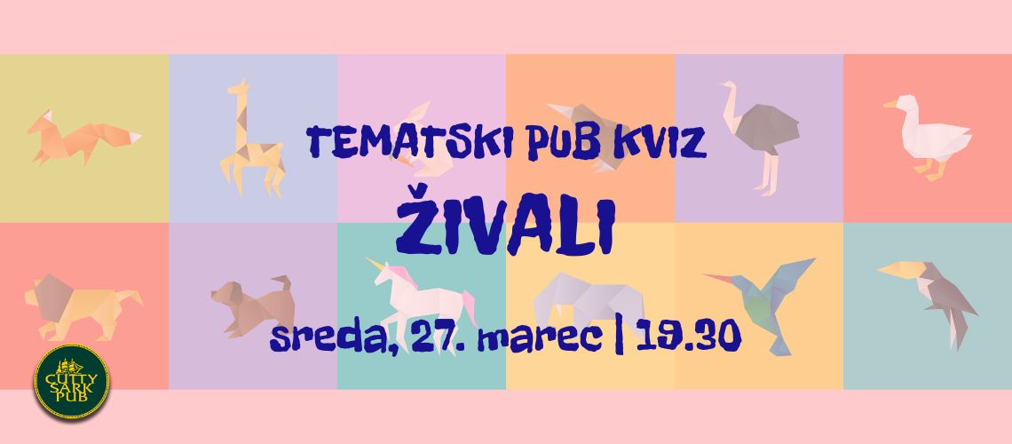 Tematski Pub Kviz - Živali