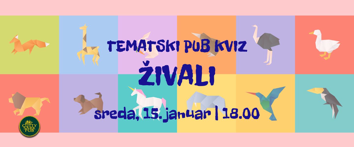 Tematski Pub Kviz - Živali