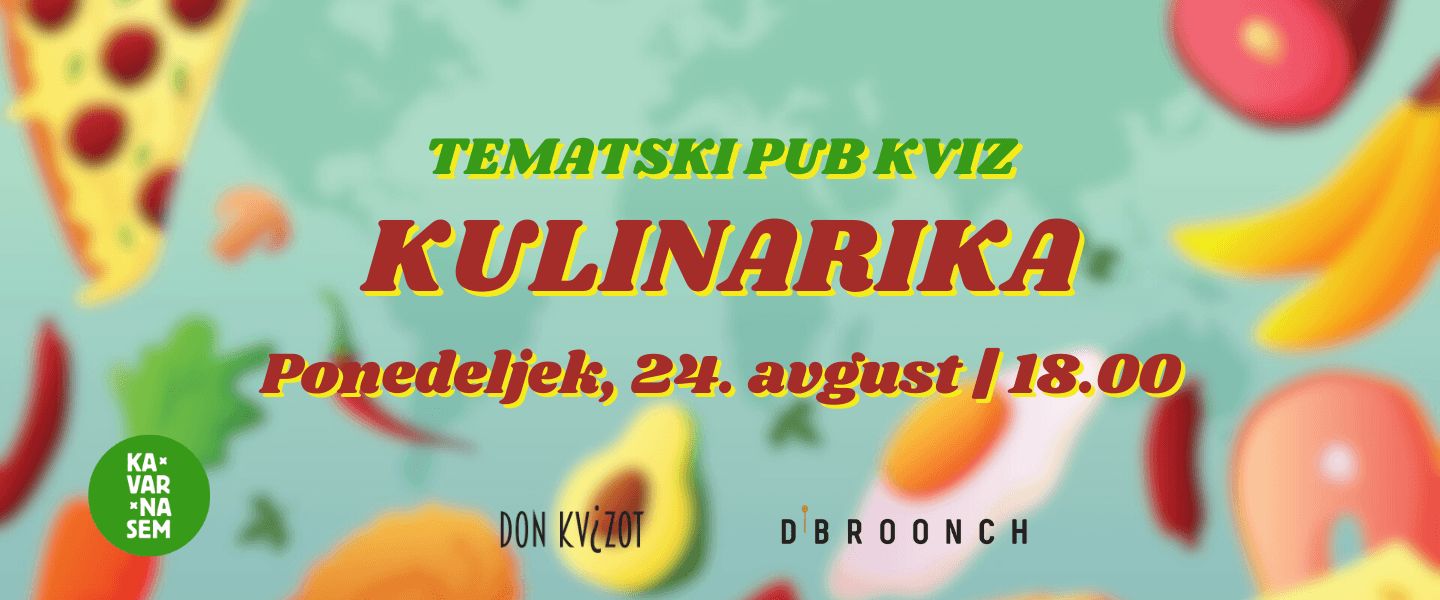 Tematski pub kviz - Kulinarika