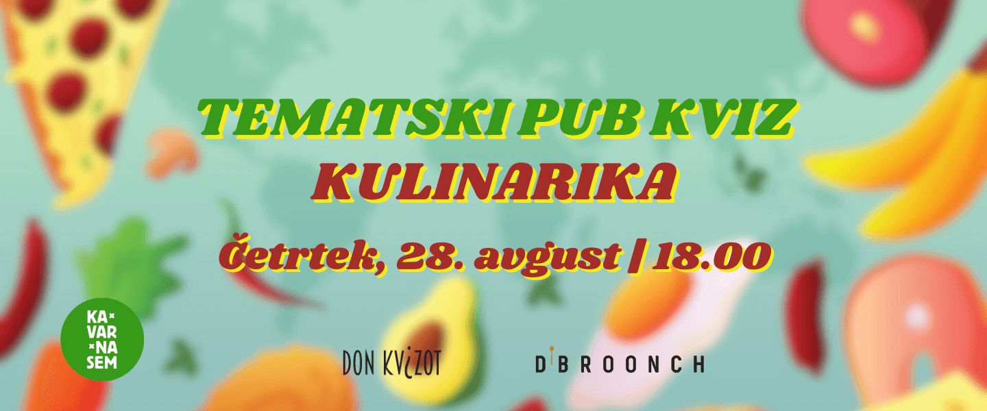 Tematski pub kviz - Kulinarika