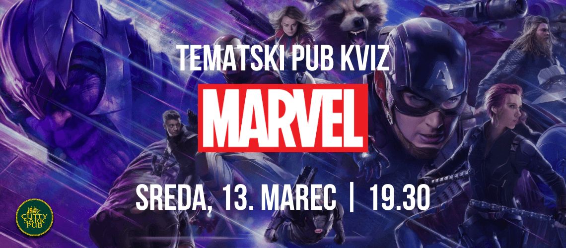 Tematski Pub Kviz - Marvel