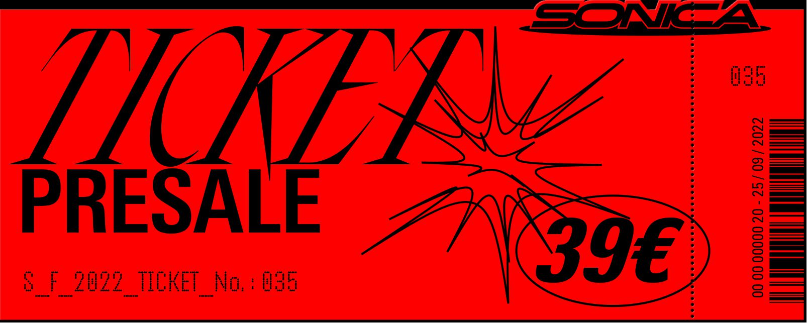 SONICA Festival 2022: New Realations Presale Ticket
