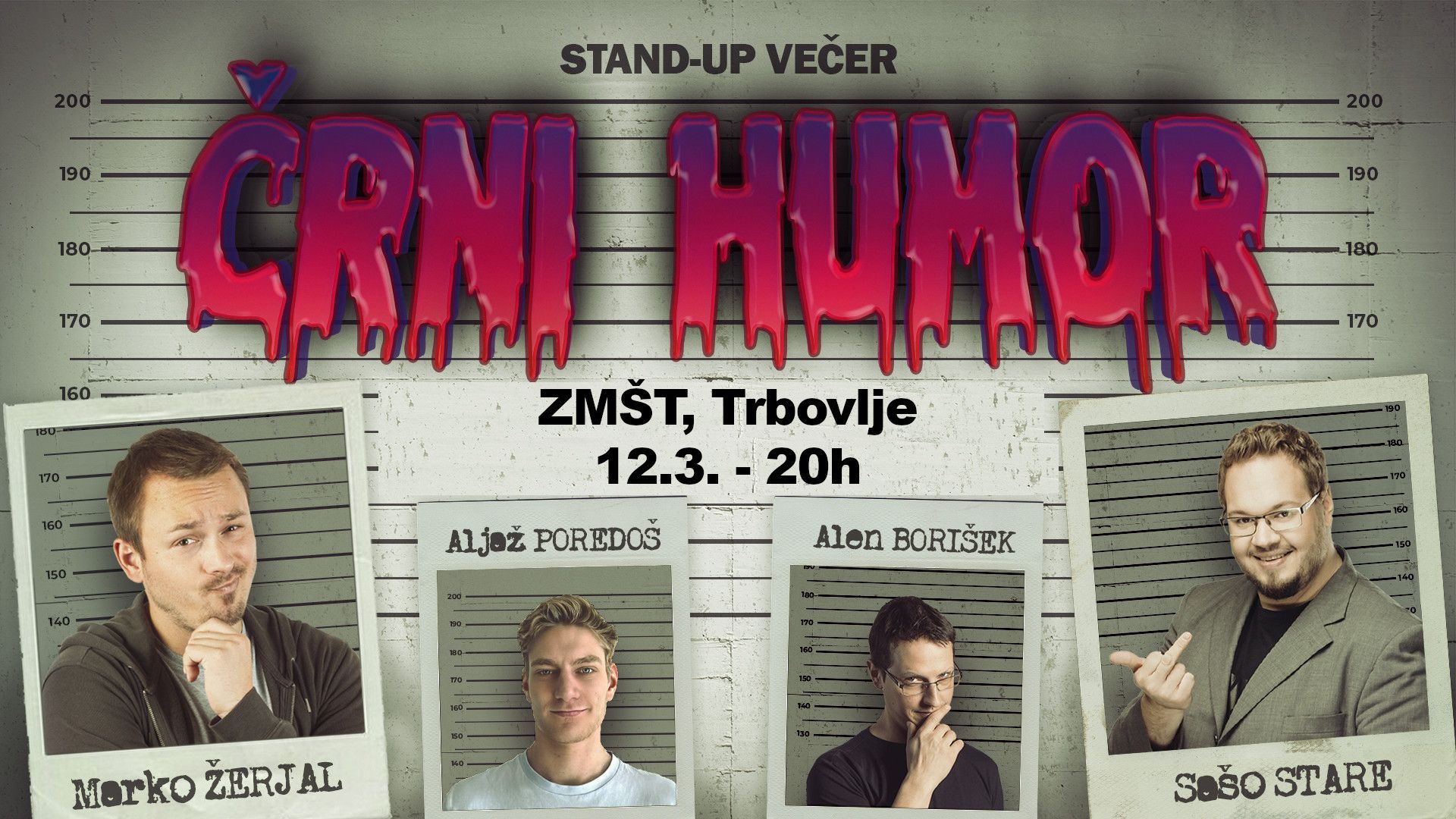 Stand-Up ČRNI HUMOR Trbovlje
