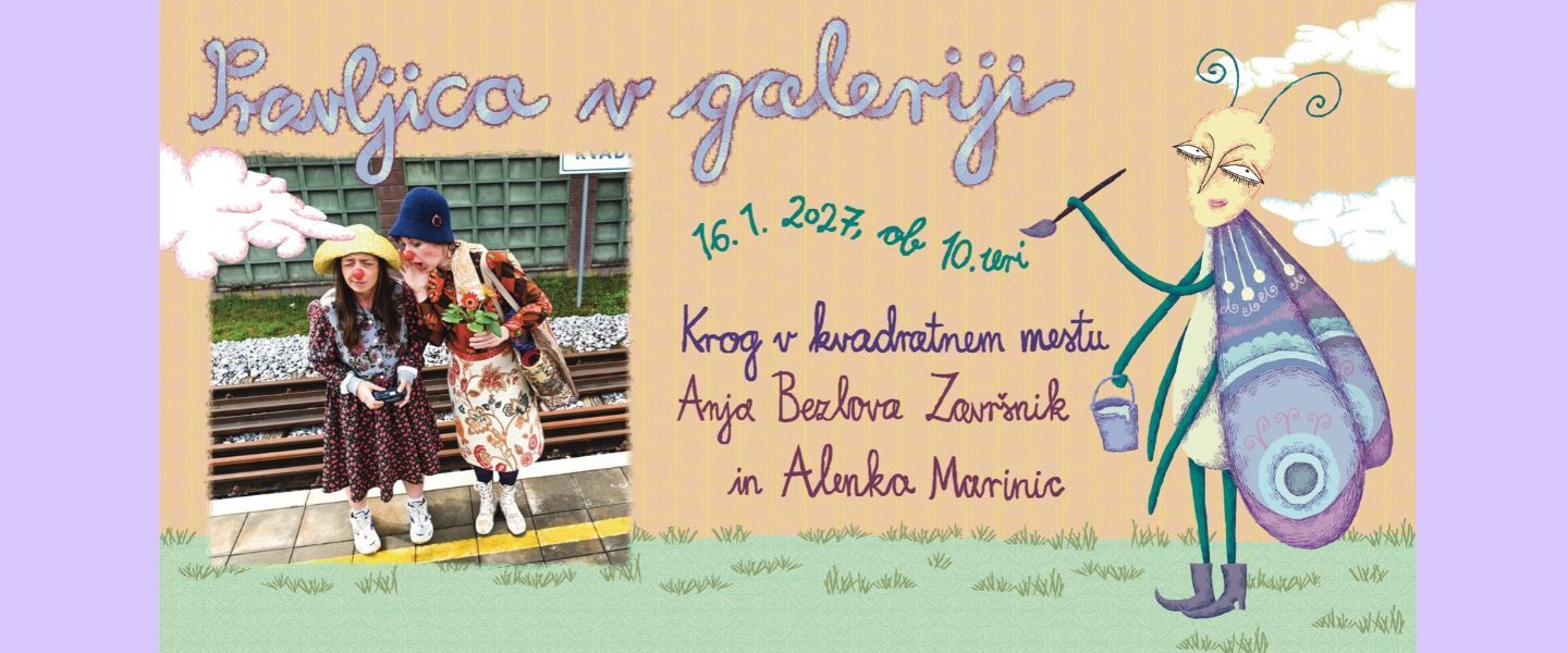 Pravljica v galeriji: Krog v kvadratnem mestu