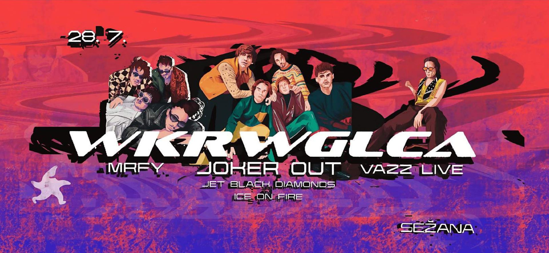 Wkrwglca | Joker Out, MRFY, VAZZ Live, Jet Black Diamonds, Ice on Fire