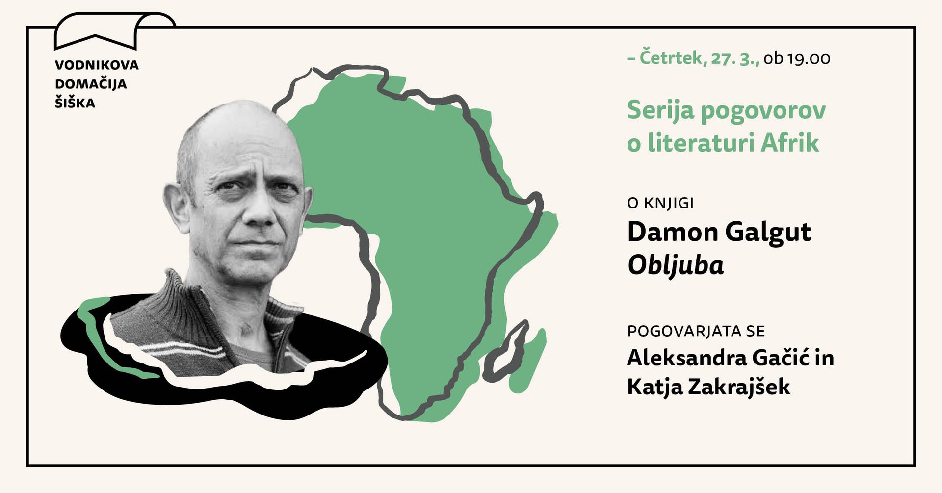 O literaturi Afrik | Damon Galgut: Obljuba