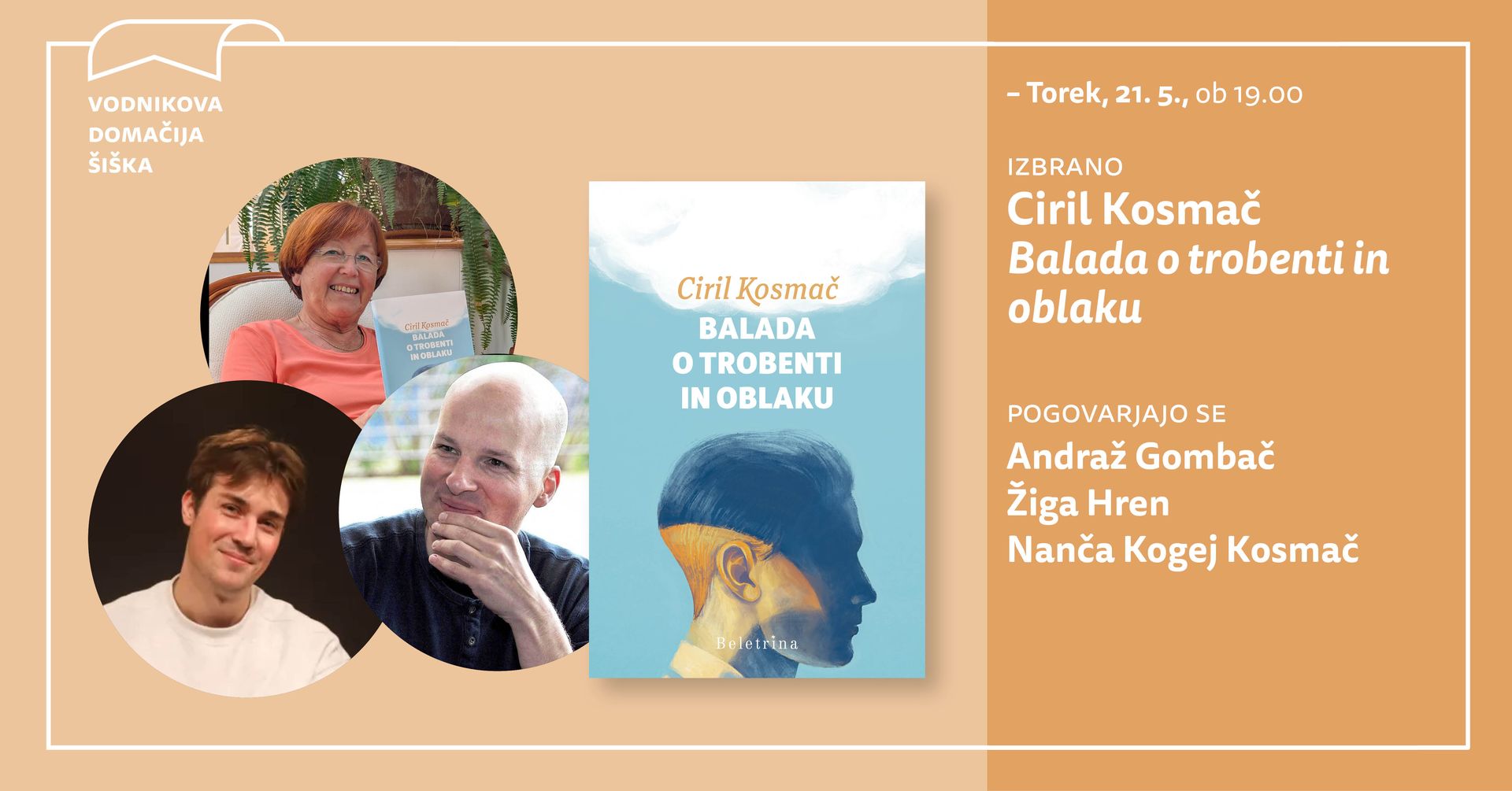 Izbrano | Ciril Kosmač: Balada o trobenti in oblaku