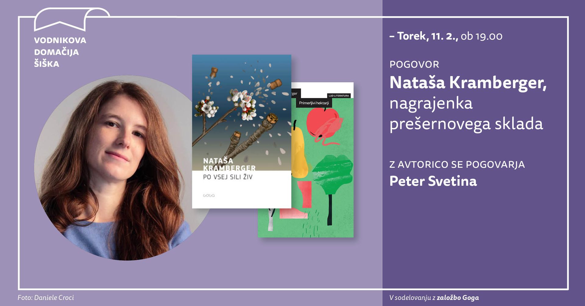 Izbrano | Nataša Kramberger, nagrajenka prešernovega sklada
