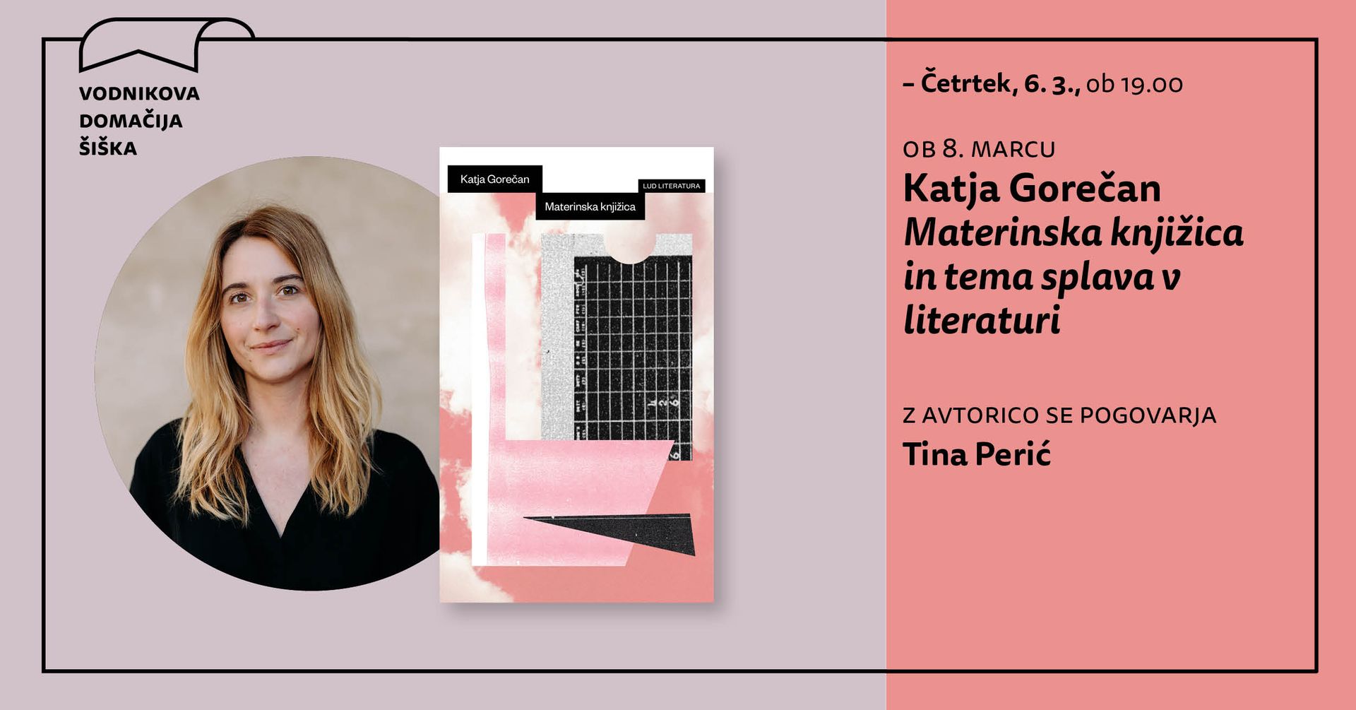 Izbrano ob 8. marcu | Katja Gorečan: Materinska knjižica in tema splava v literaturi