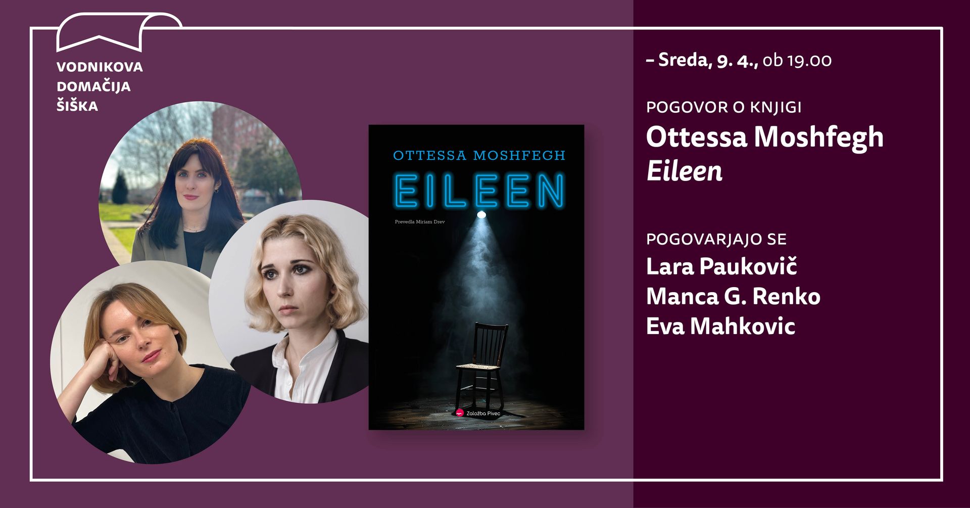 Izbrano | Ottessa Moshfegh: Eileen
