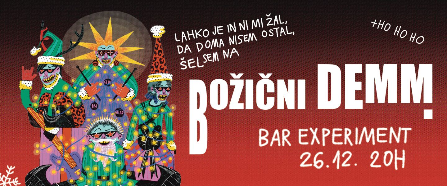 (PO) BOŽIČNI PUNK ŠPIL / DEMM