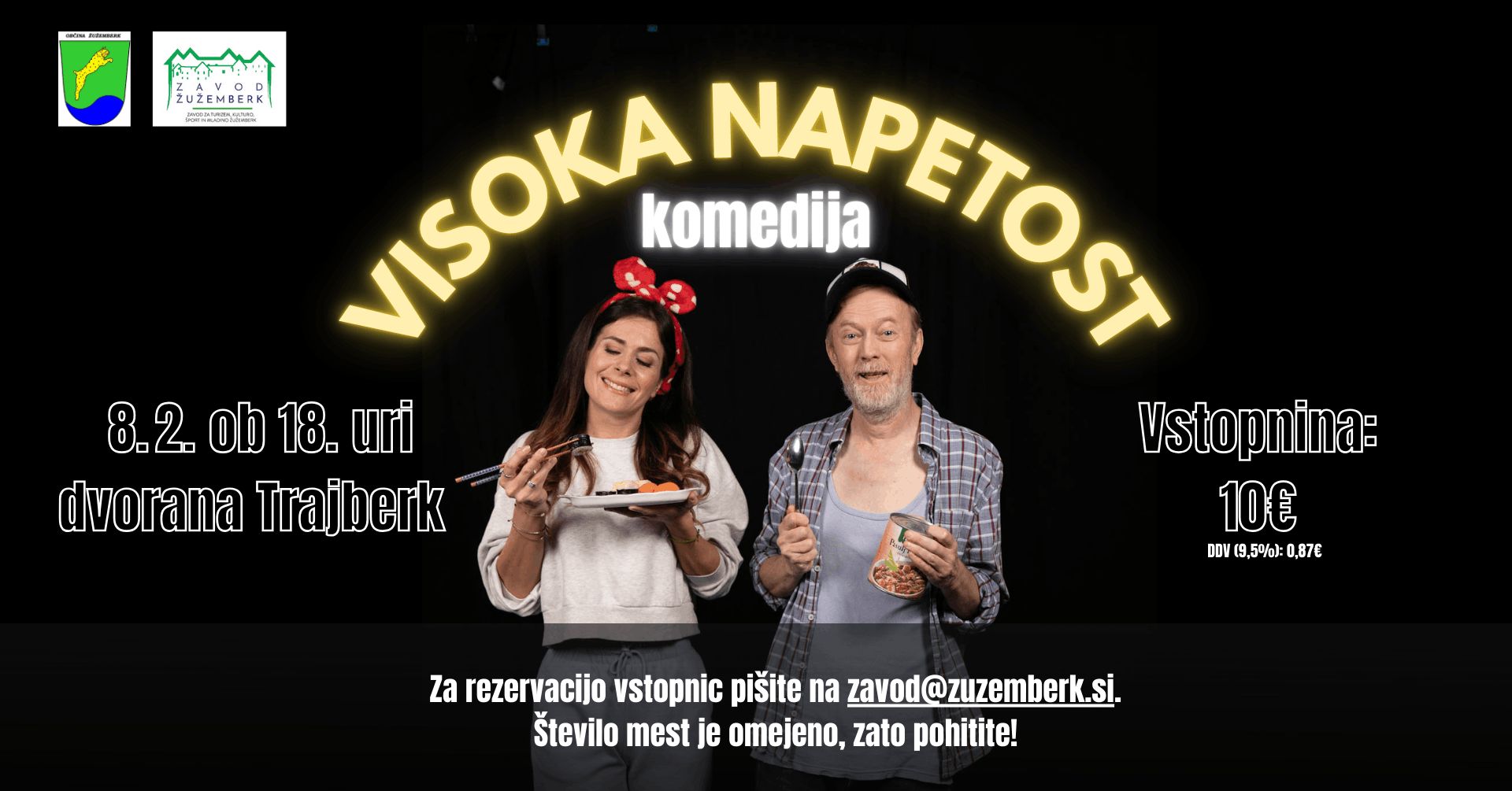 VISOKA NAPETOST! KOMEDIJA