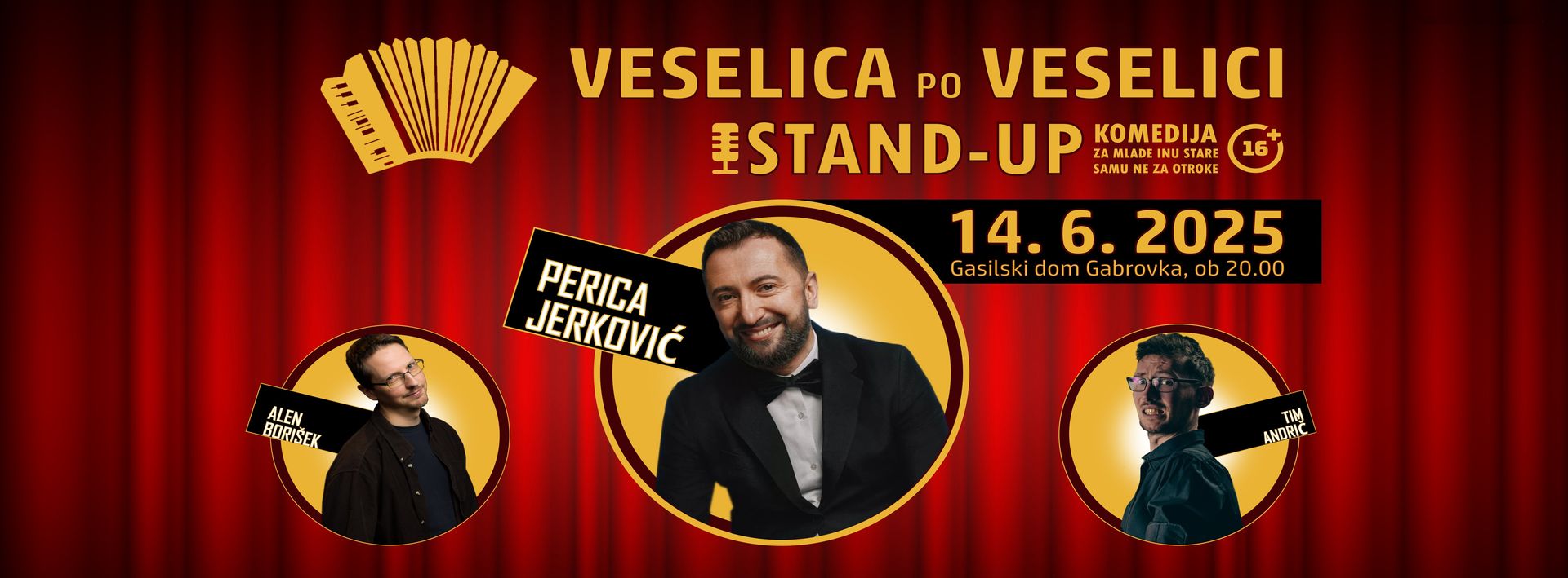 Veselica po veselici - STAND-UP s Perico Jerkovićem